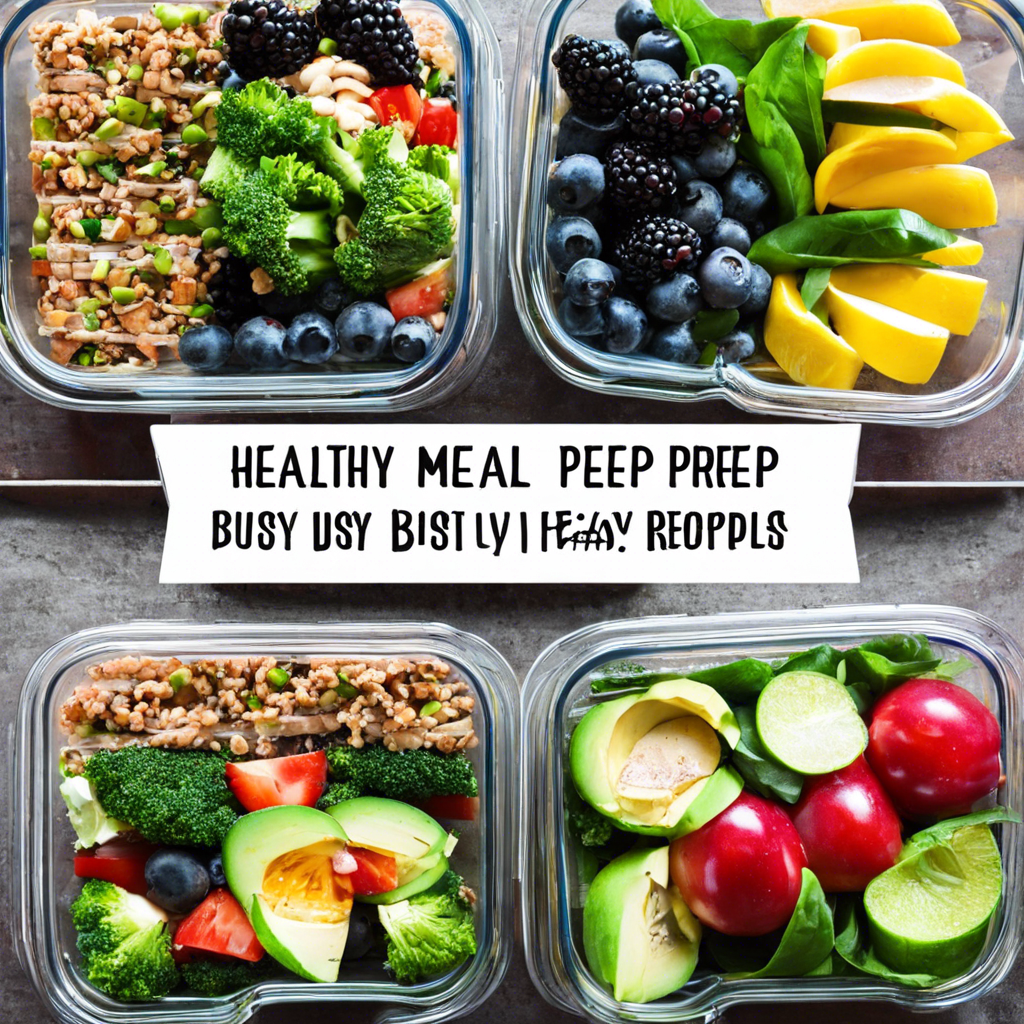 Healthy Meal Prep Ideas for Busy People